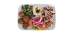 12 Combi Platte mit Hähnchenfleisch und Falafel